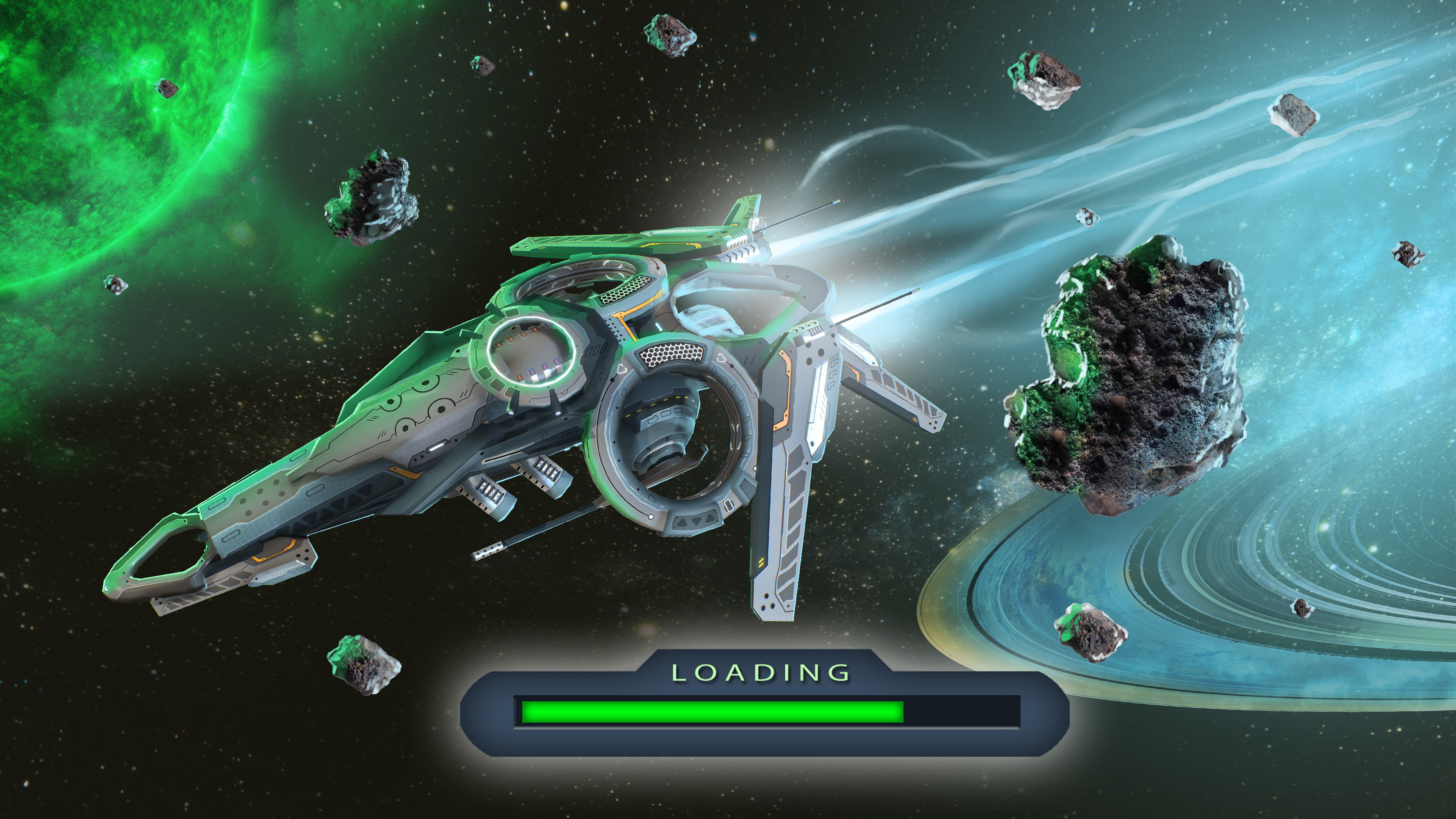 loading screen for Fleets of Heroes game by Inner Hero Games