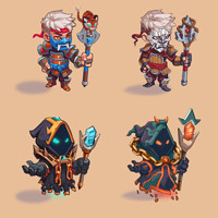 Artstation Wakfu Fanart Eva And Tristepin Leonardo Leovarg Pasquetto