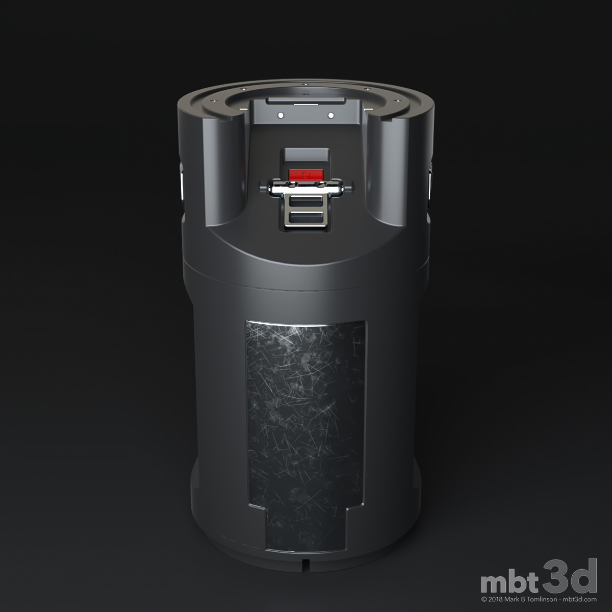 Sci-Fi Canister: Front