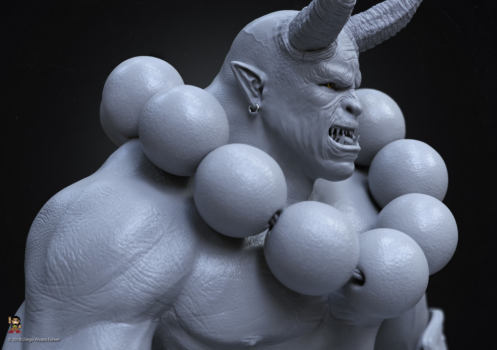 Yōkai Oni - The Japanese Devil 鬼 / おに