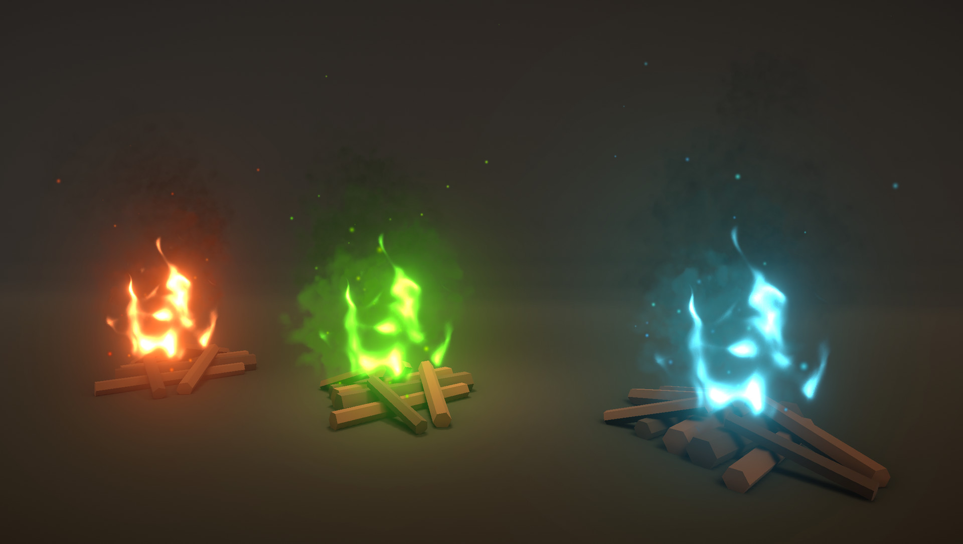 Gabriel Aguiar - Unity Shader Graph - Fire Flames Shader