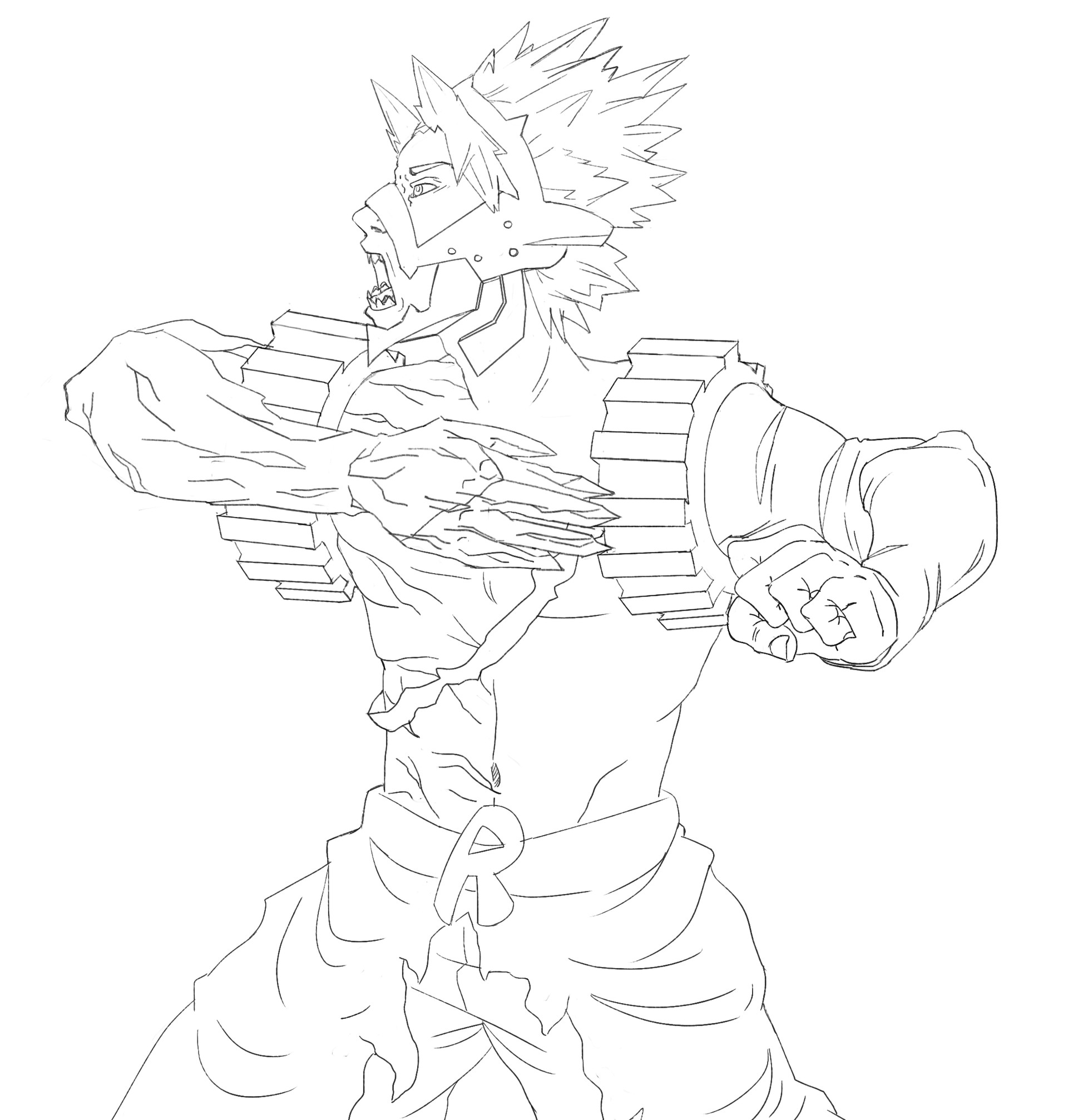 Artstation Kirishima From Boku No Hero Academia Hazel Hh