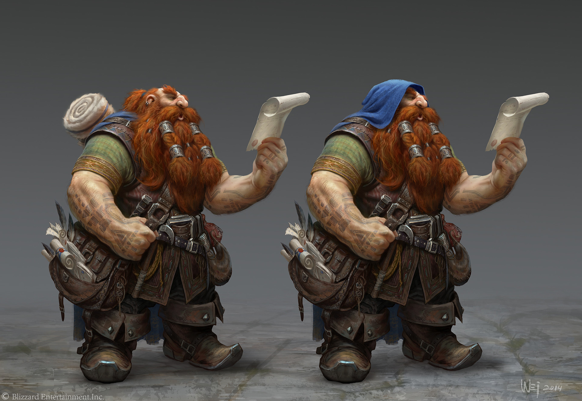 Dwarf кожевенный пер 5 фото