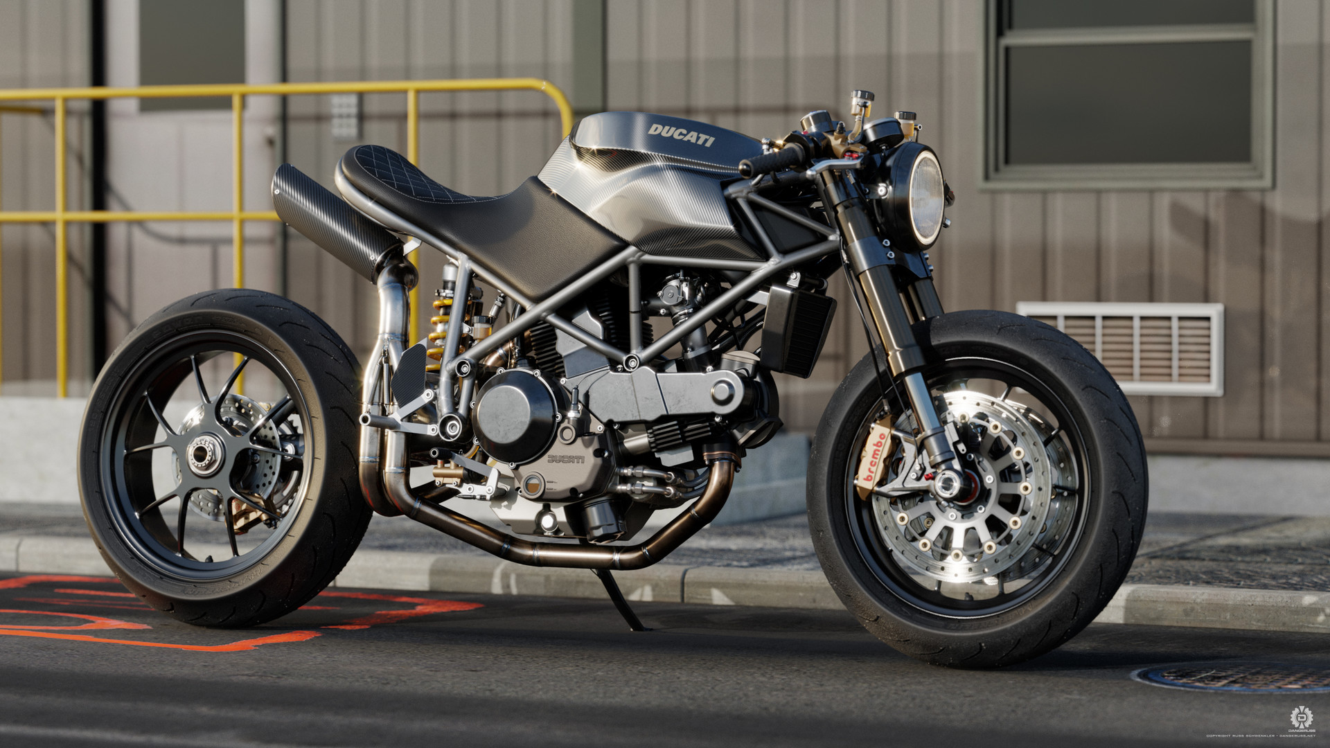Russ Schwenkler Ducati 916 Streetfighter