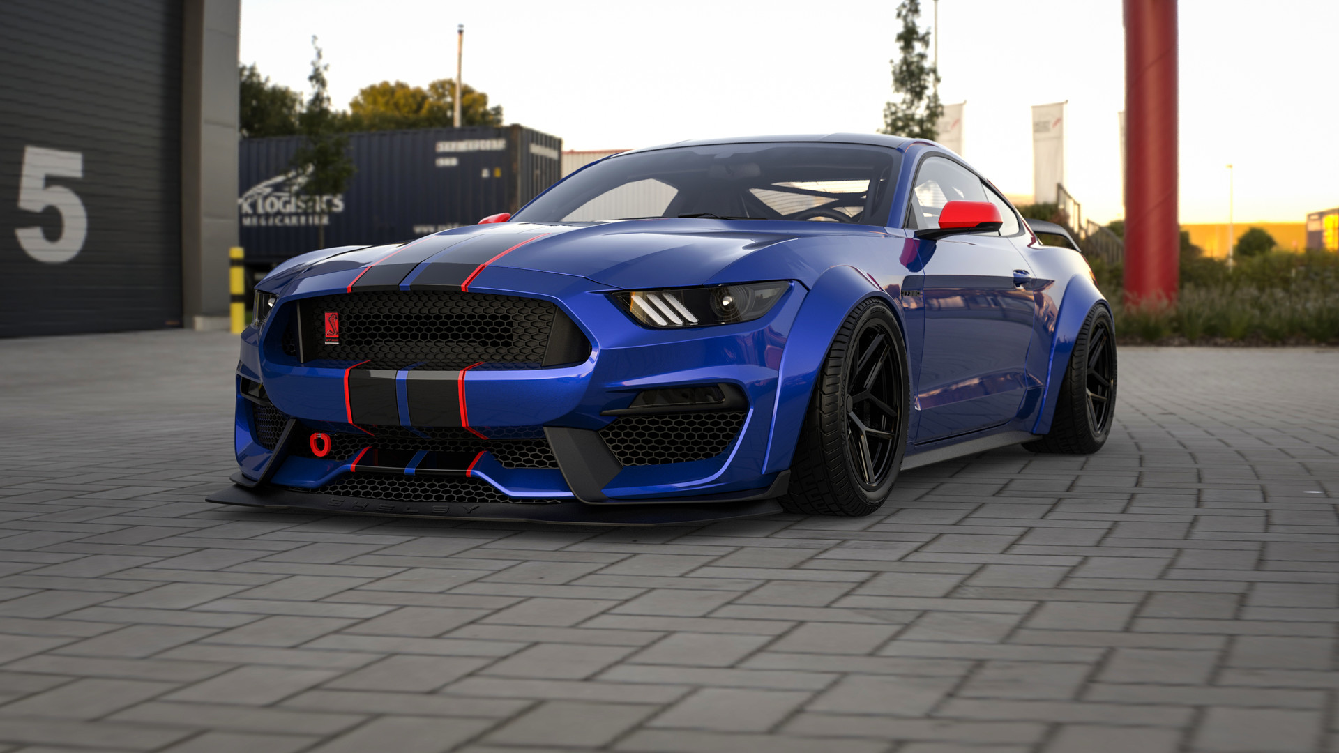 Clinched Flares Widebody Kit Ford Mustang S550 Gt Gt350 59 Off