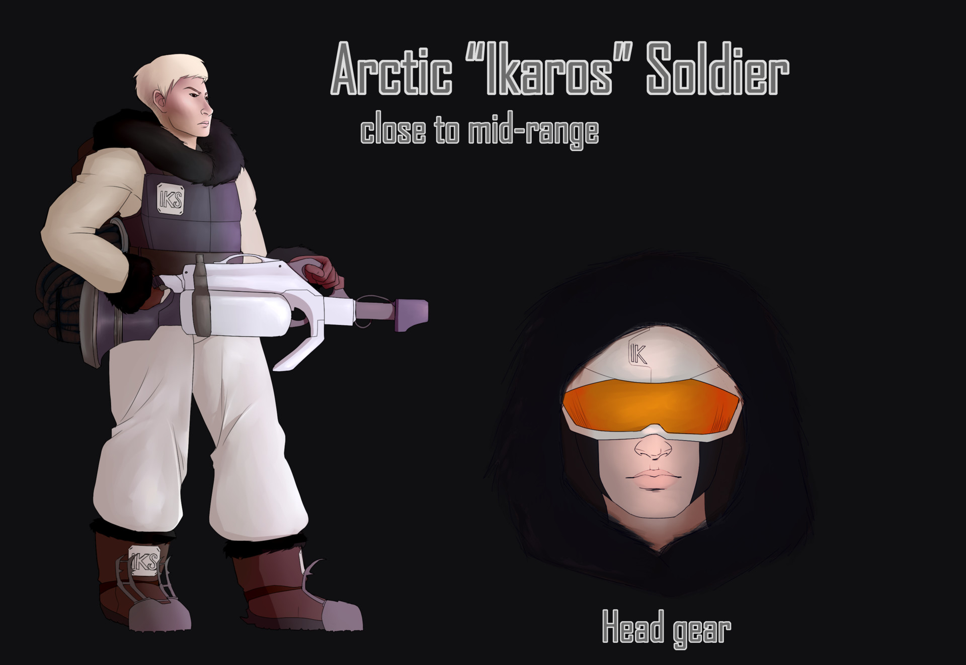 Cajsa Mörn - Arctic Soldier Concept