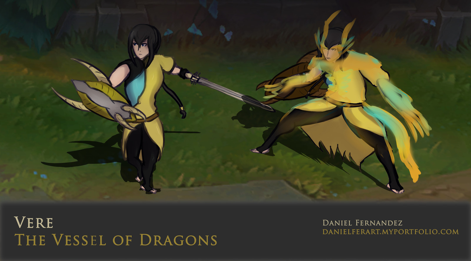 - Vere: Vessel of Dragons | League of Legends Champion Daniel Fernandez
