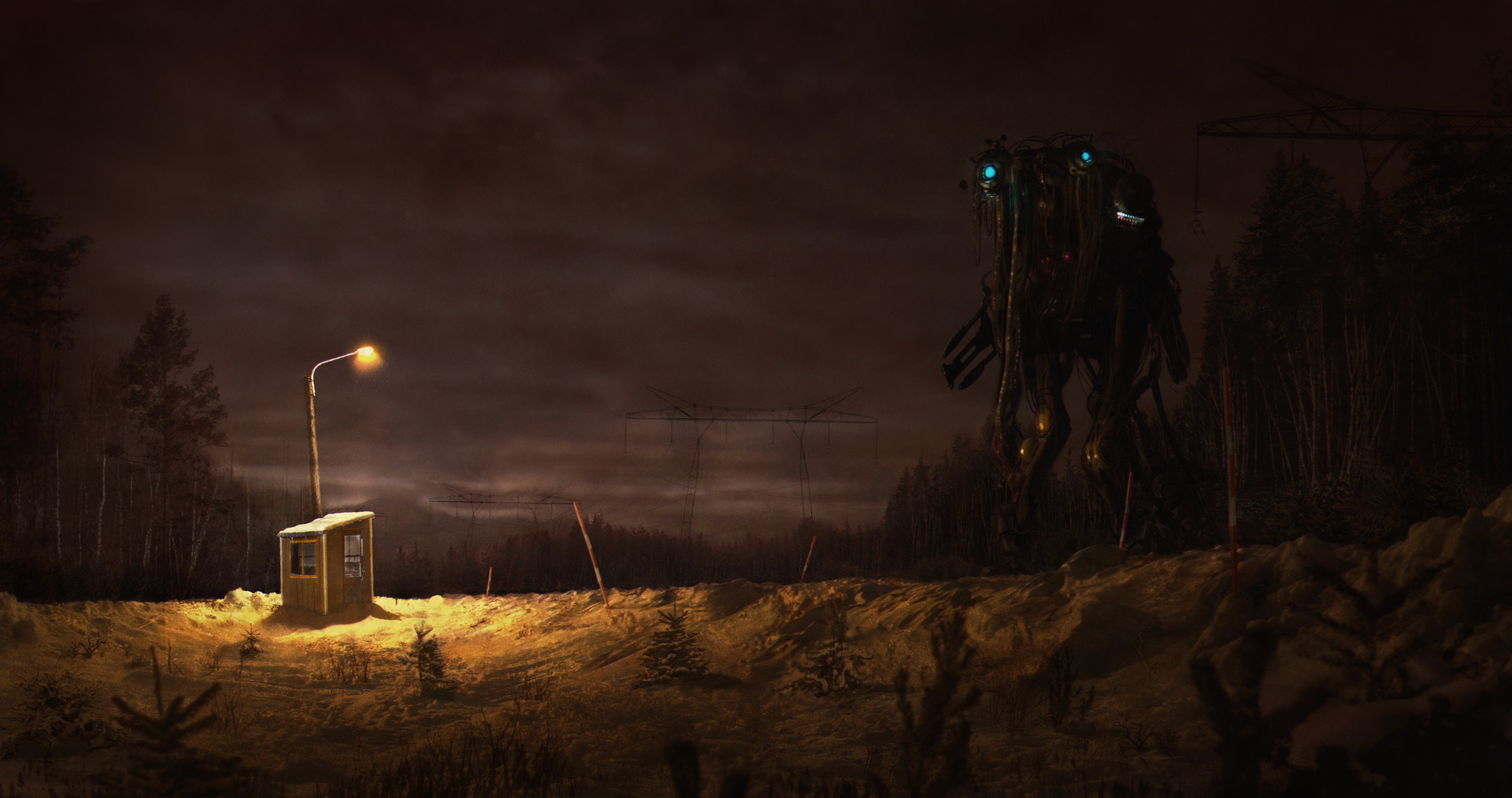 Artstation Matte Painting Loic Lemoine
