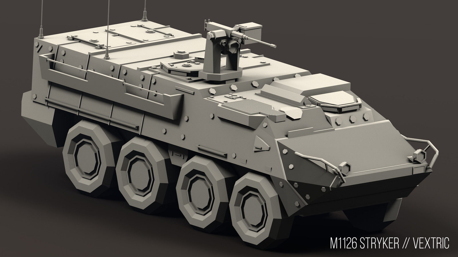 M1126 STRYKER - Untextured