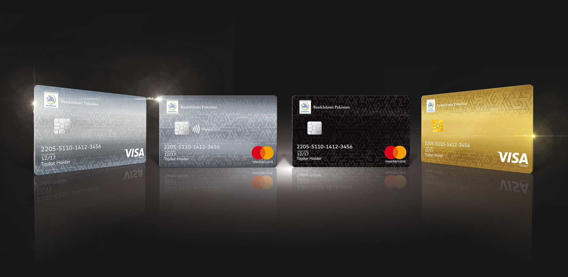 Artstation Bank Islami Credit Debit Card Designs Mohammad