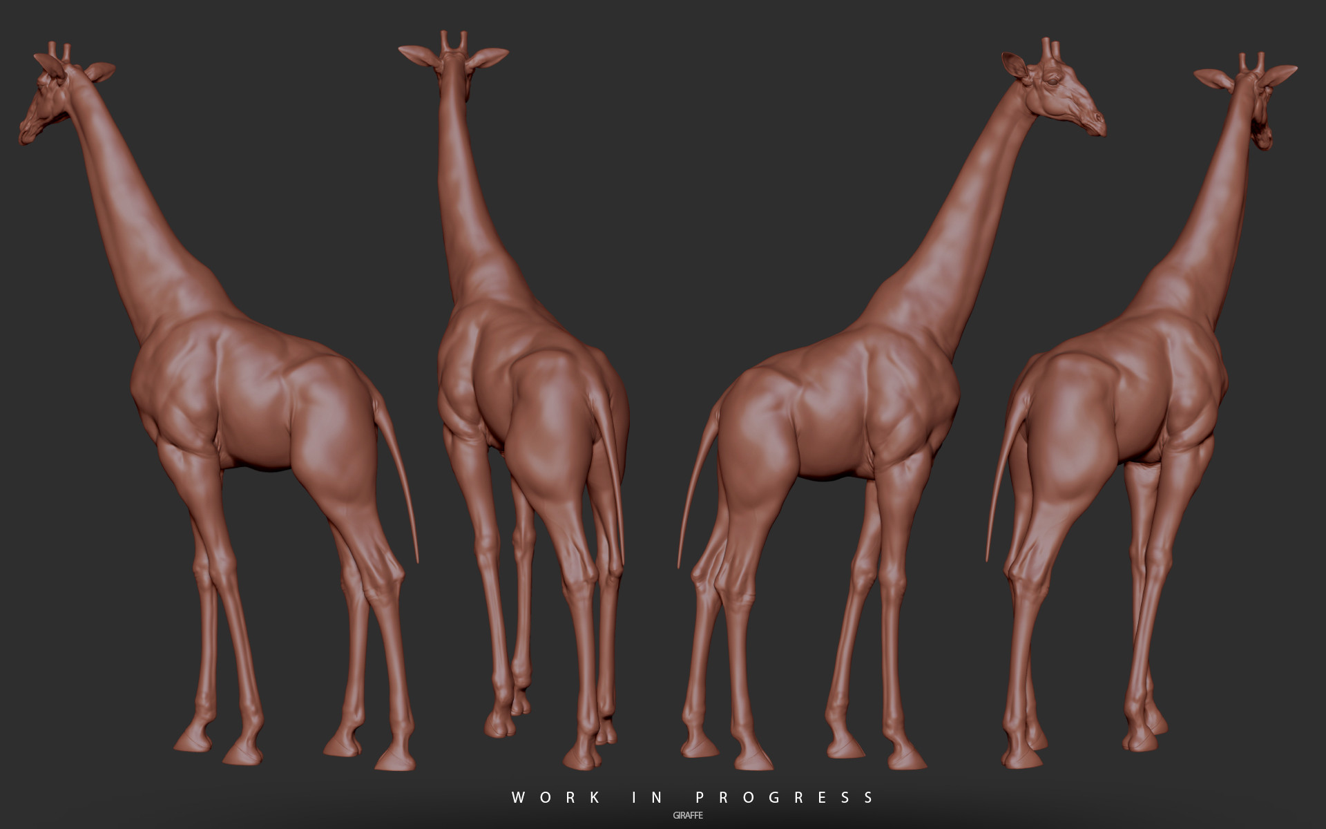 Artstation Giraffe