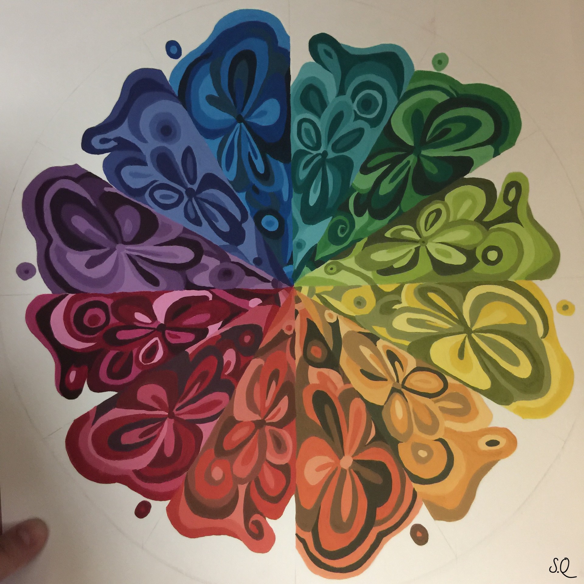 Stephanie Quinones - The Color Wheel