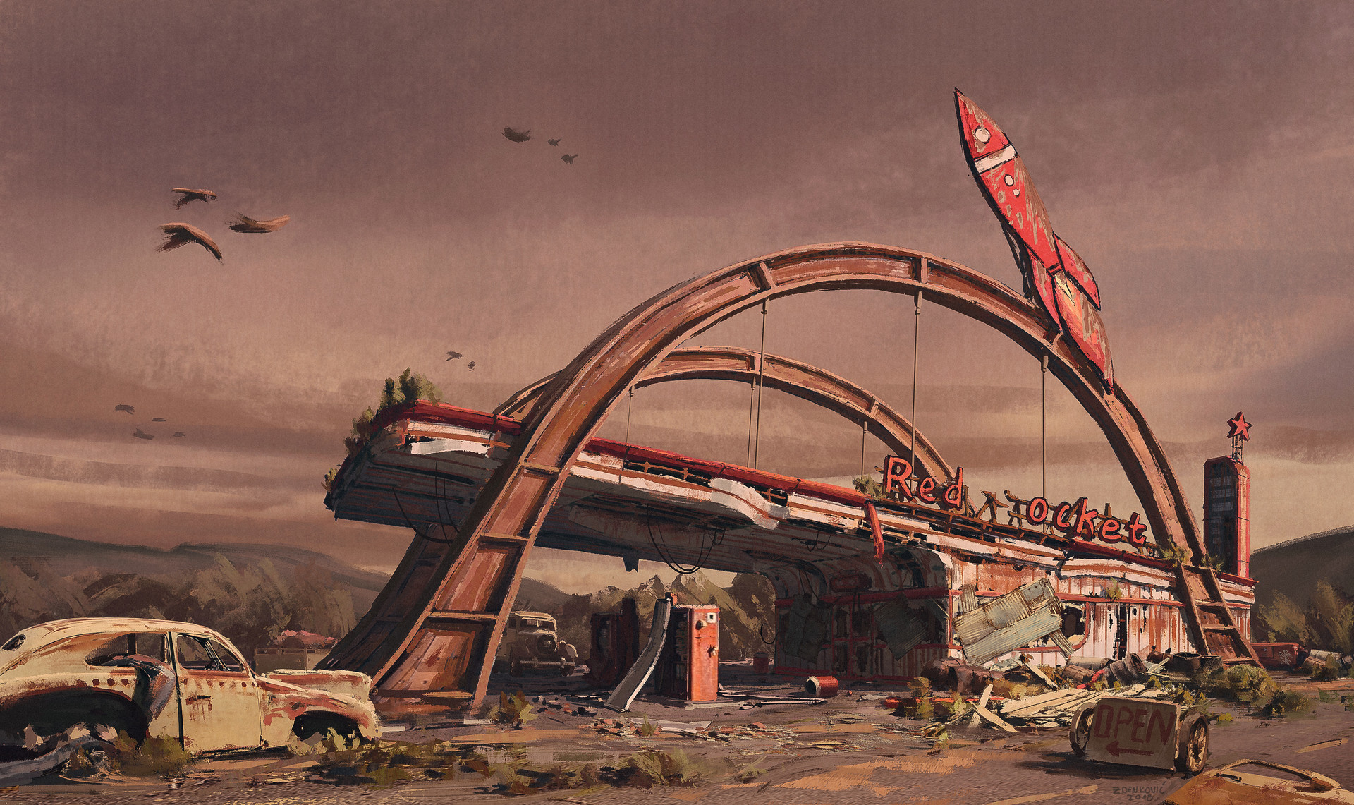 The red wave fallout 4 фото 81