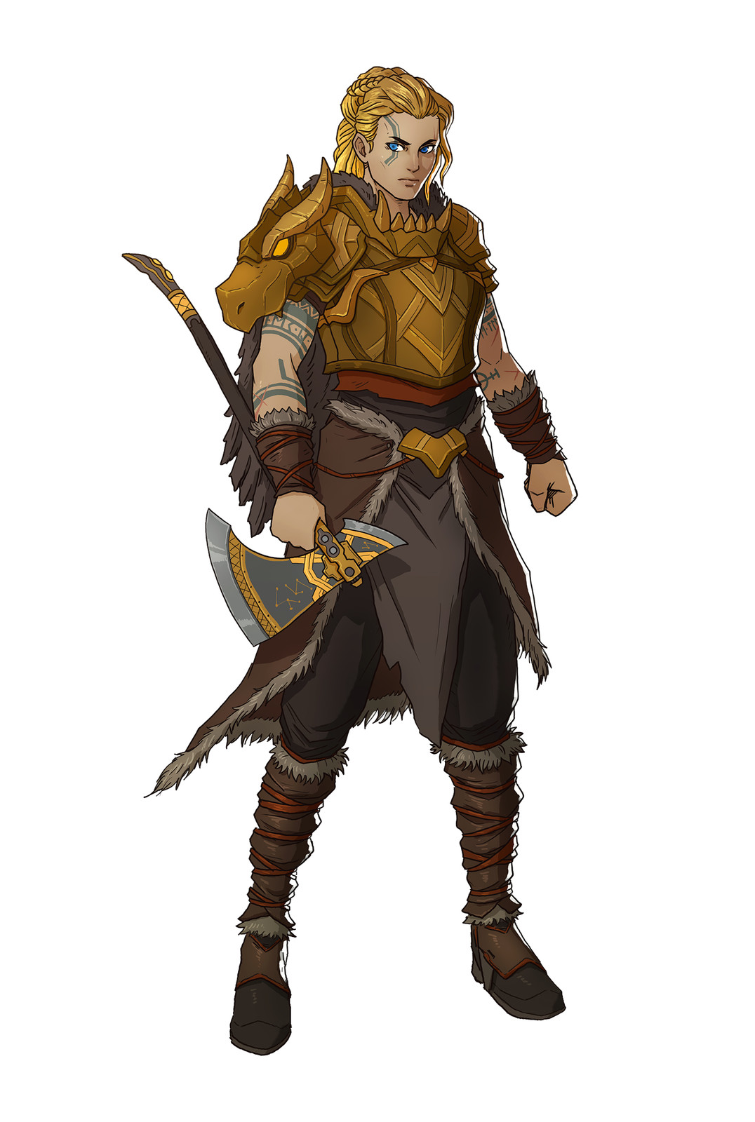 Mjoln of the wolf clan