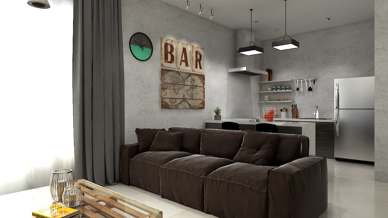 Yopy Gunawan Living Room With Mini Bar