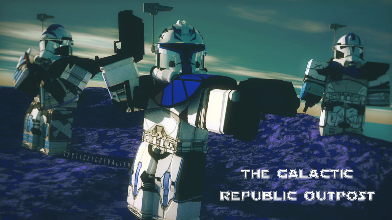 Artstation The Galactic Republic Outpost Tacticalsix Rblx