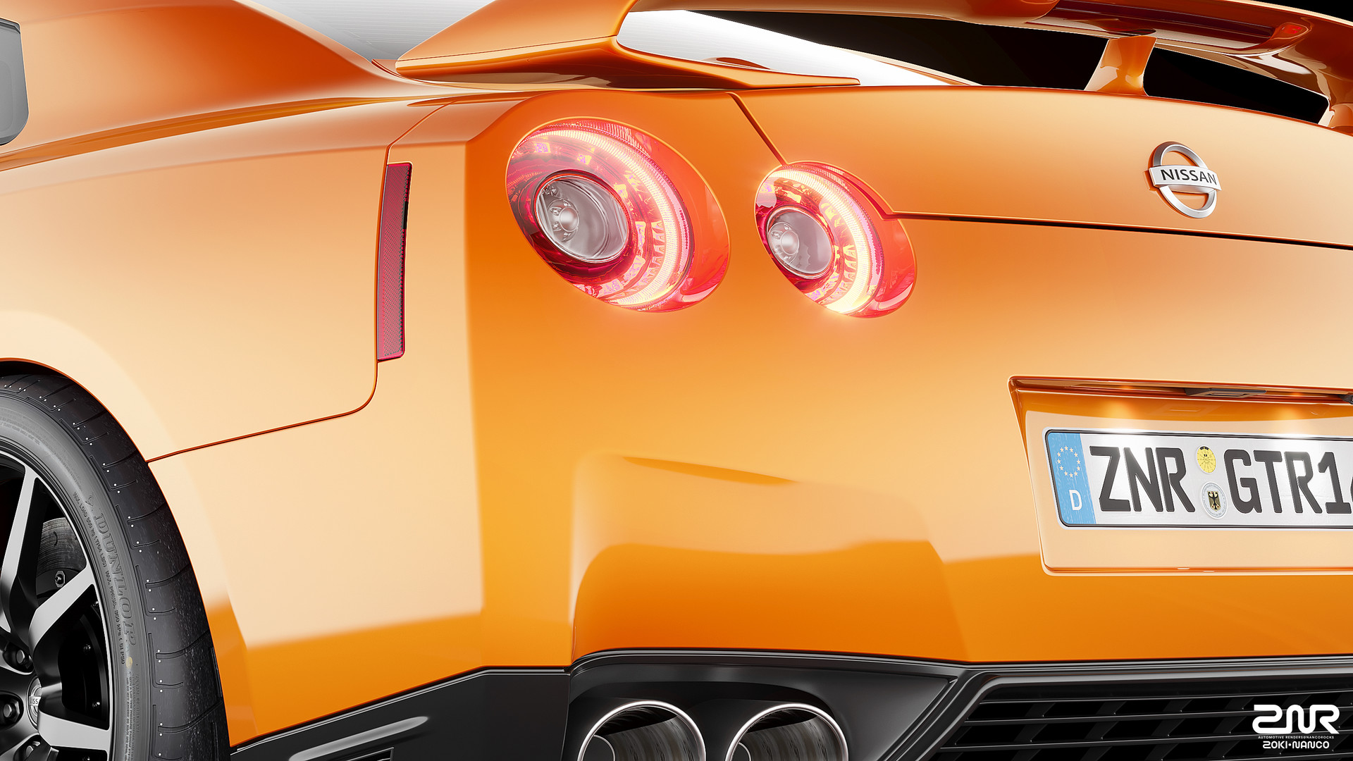 Artstation Nissan Gt R Zoki Nanco Nancorocks Znr3d