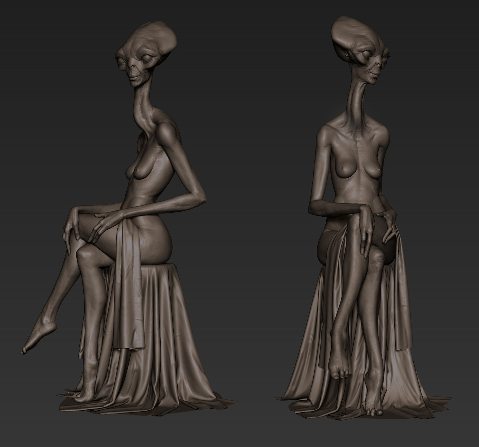 Fareed Nagy Alien Photoshoot