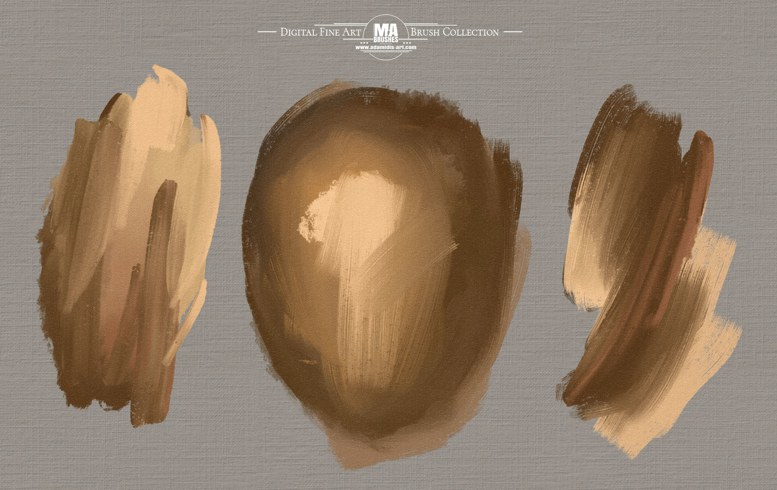 MA - Photoshop ART Brushes - Most realistic and authentic Photoshop Oil