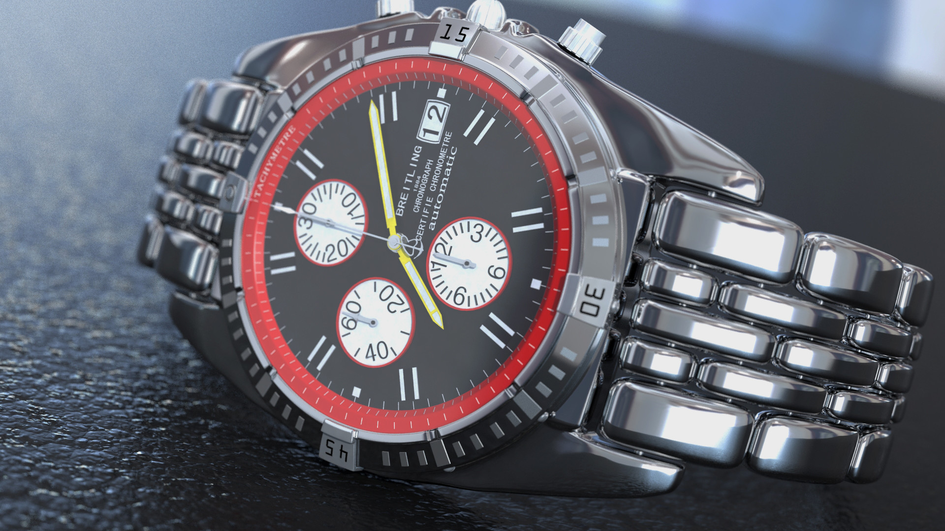 Tony Celliers - Breitling watch