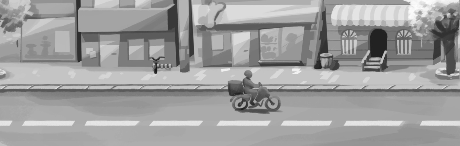 (Sketch) Concept for animation.