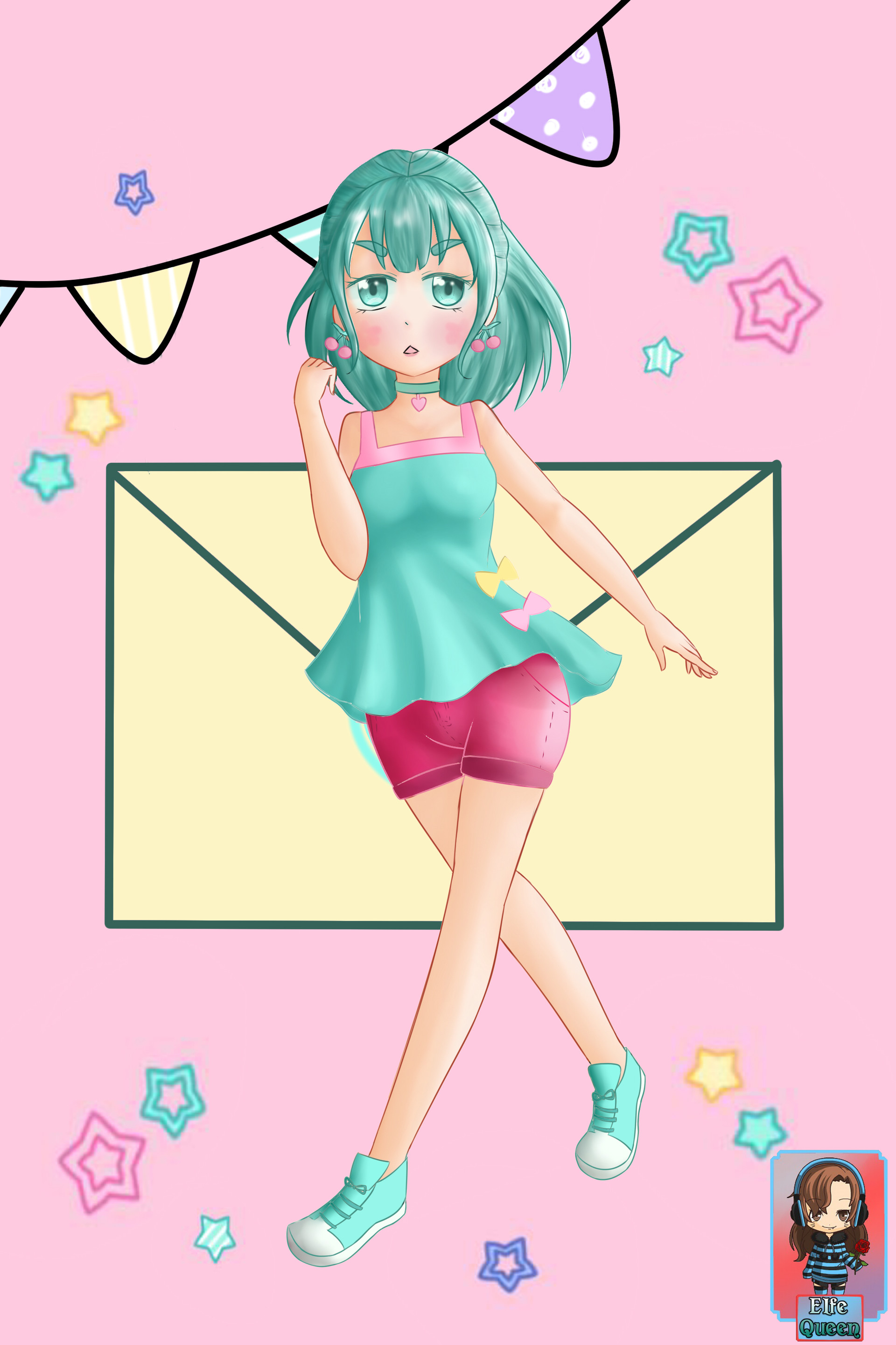 ArtStation Pastel Girl Challenge