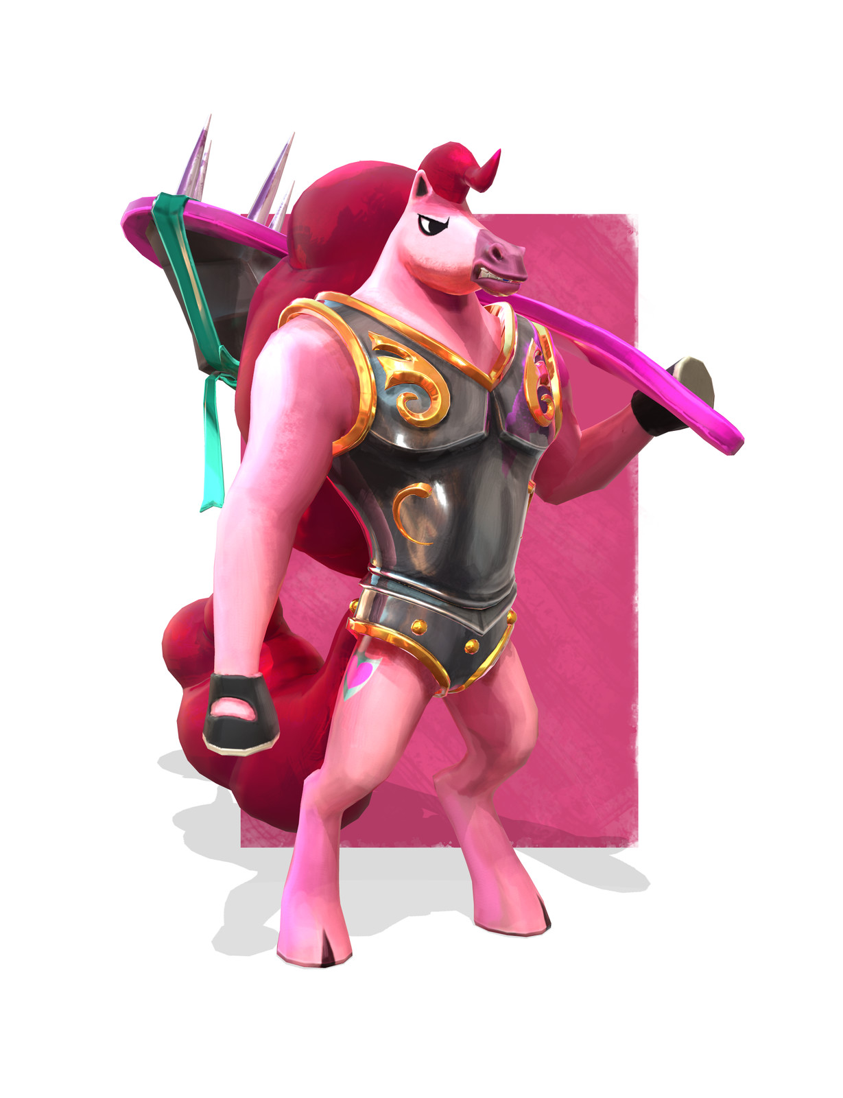 Pink Pony Beauty Shot