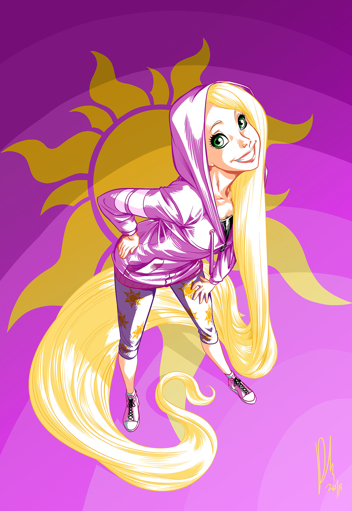 Casual rapunzel sale