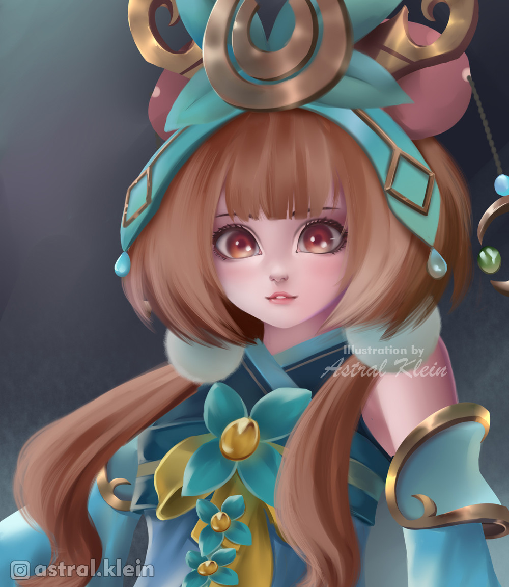 Artstation Chang E Mobile Legends Astral Klein