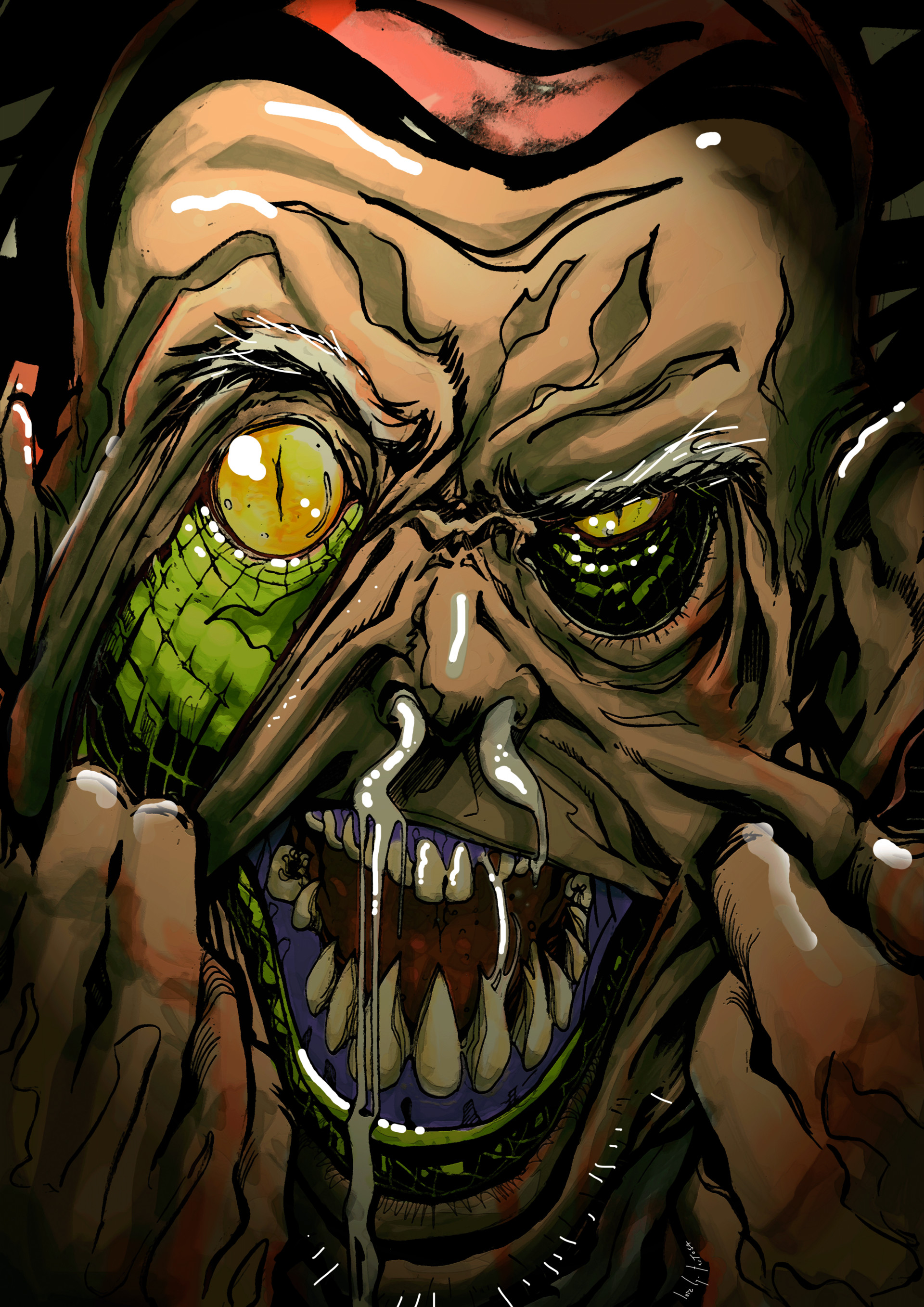 Artstation Reptilians Are Among Us Luiz Gustavo Feitosa
