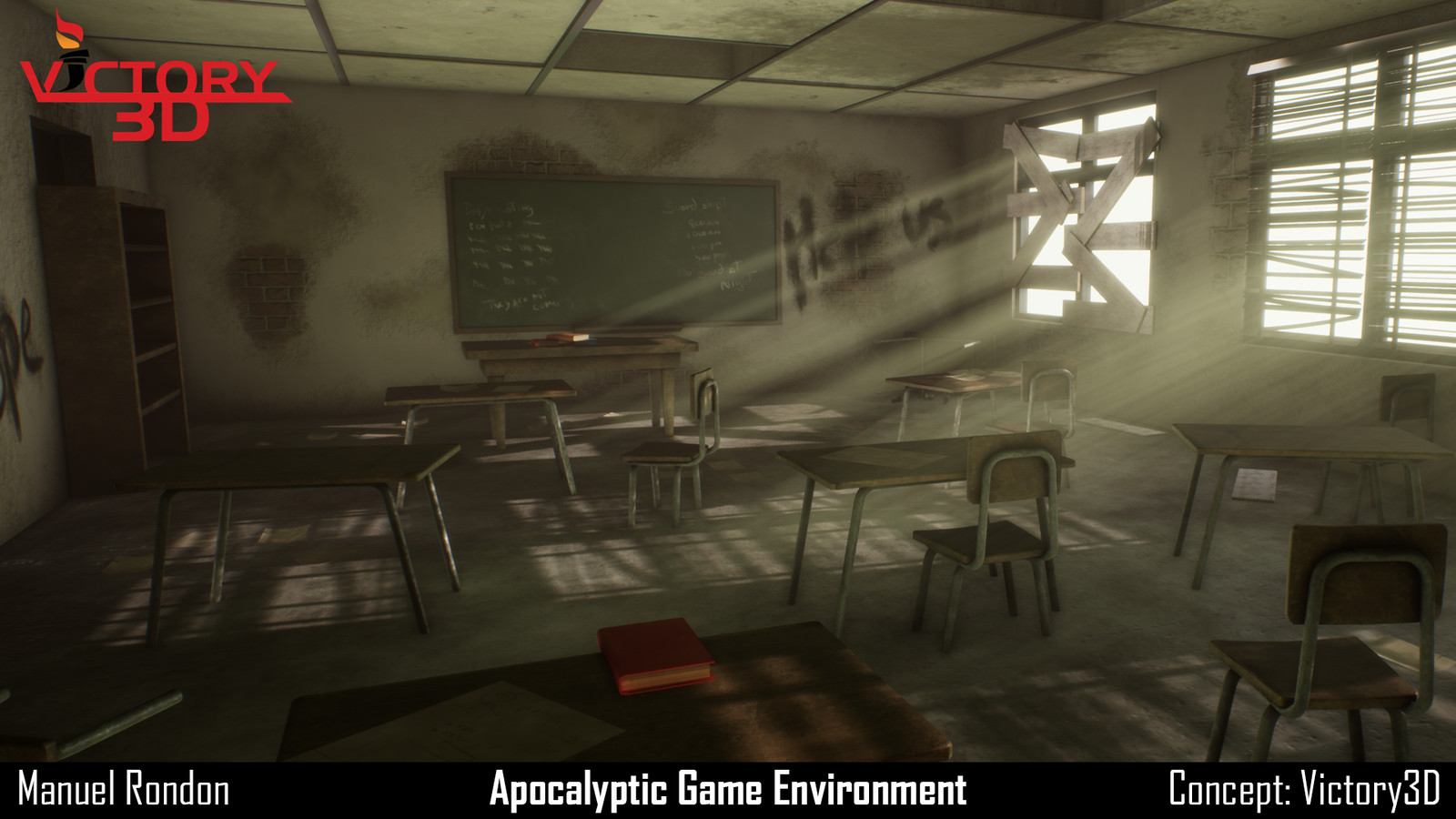 Apocalyptic Game Environment - Victory3D Tutorial