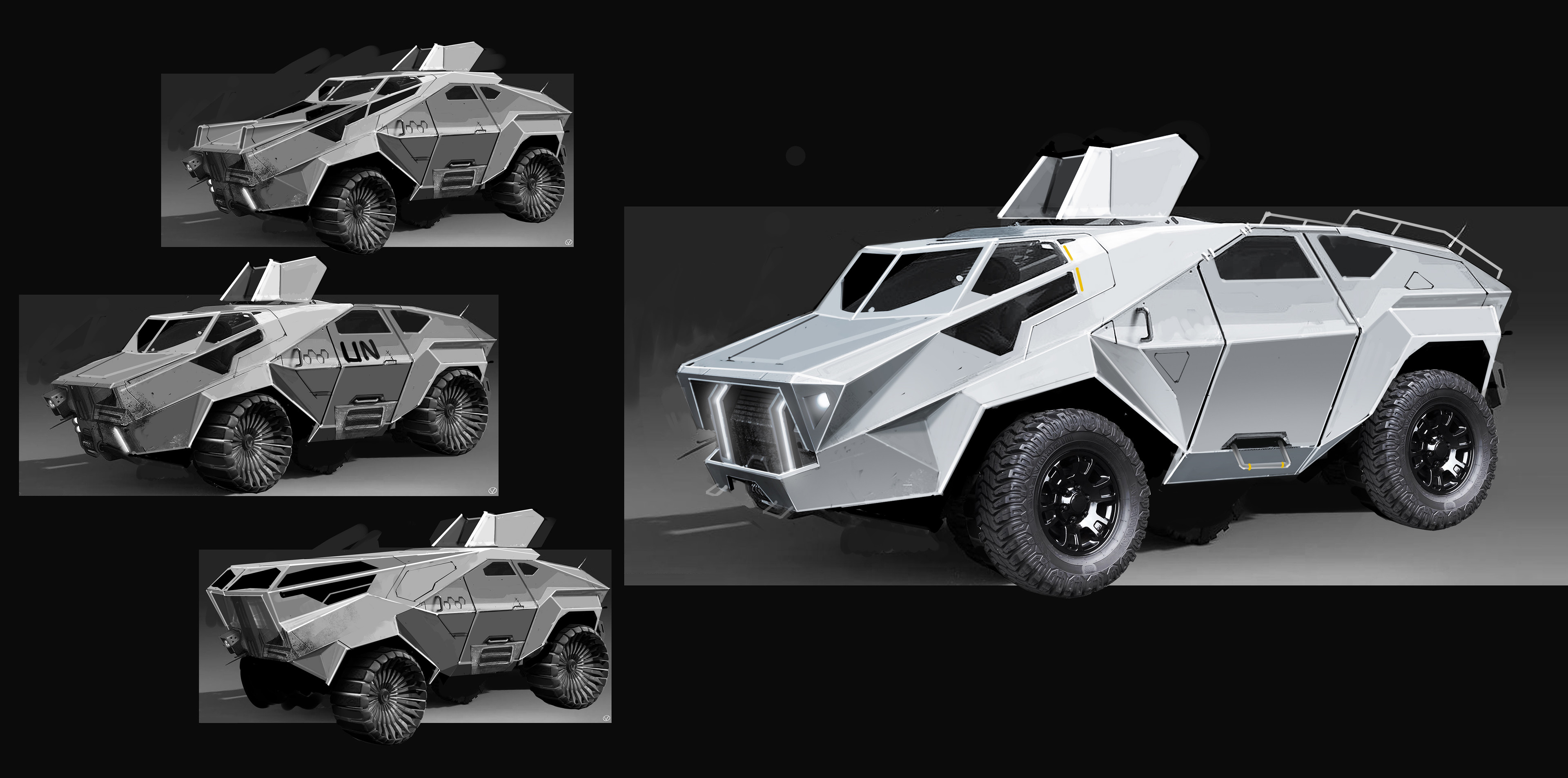 Vehicle design for the level "Dig"