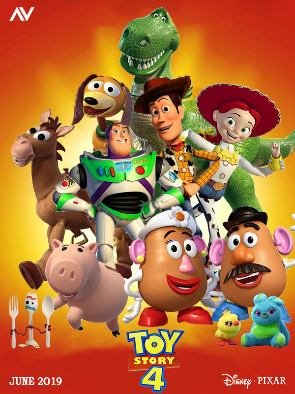 Artstation - Toy Story 4 ( Fan Made Poster Design )
