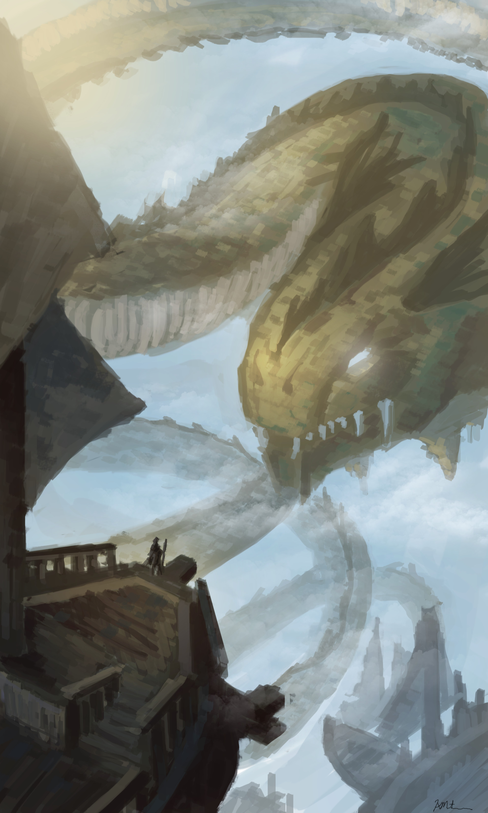 Artstation King Of The Sky Aldwin Matawaran