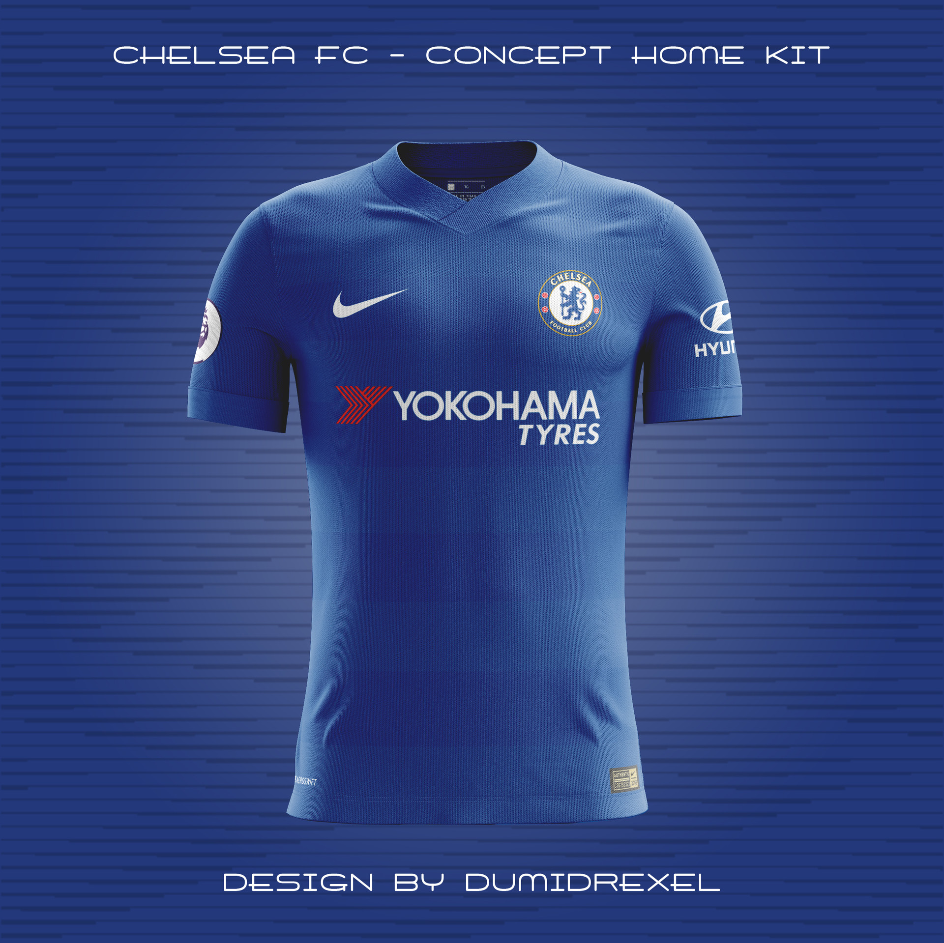 Chelsea Football kit 21/22. on Behance  Football shirt designs, Football  kits, Chelsea football