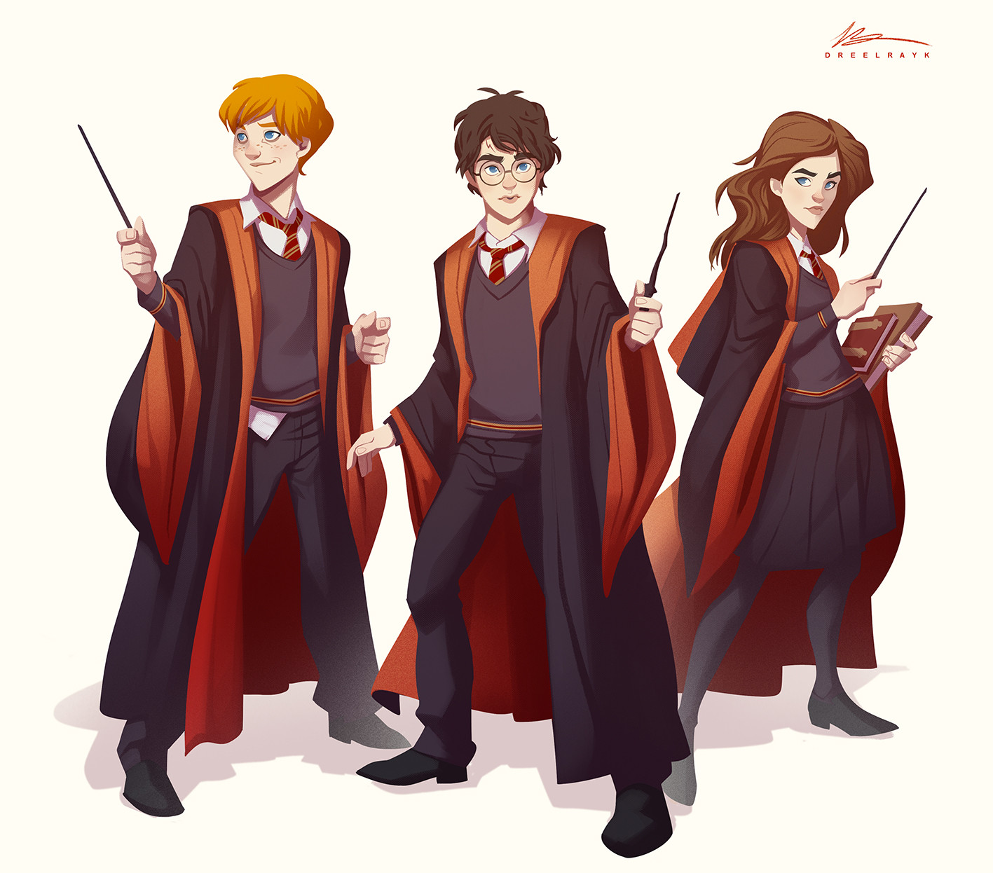 Artstation Harry Potter Characters Study 01 Valerio Dreelrayk Buonfantino