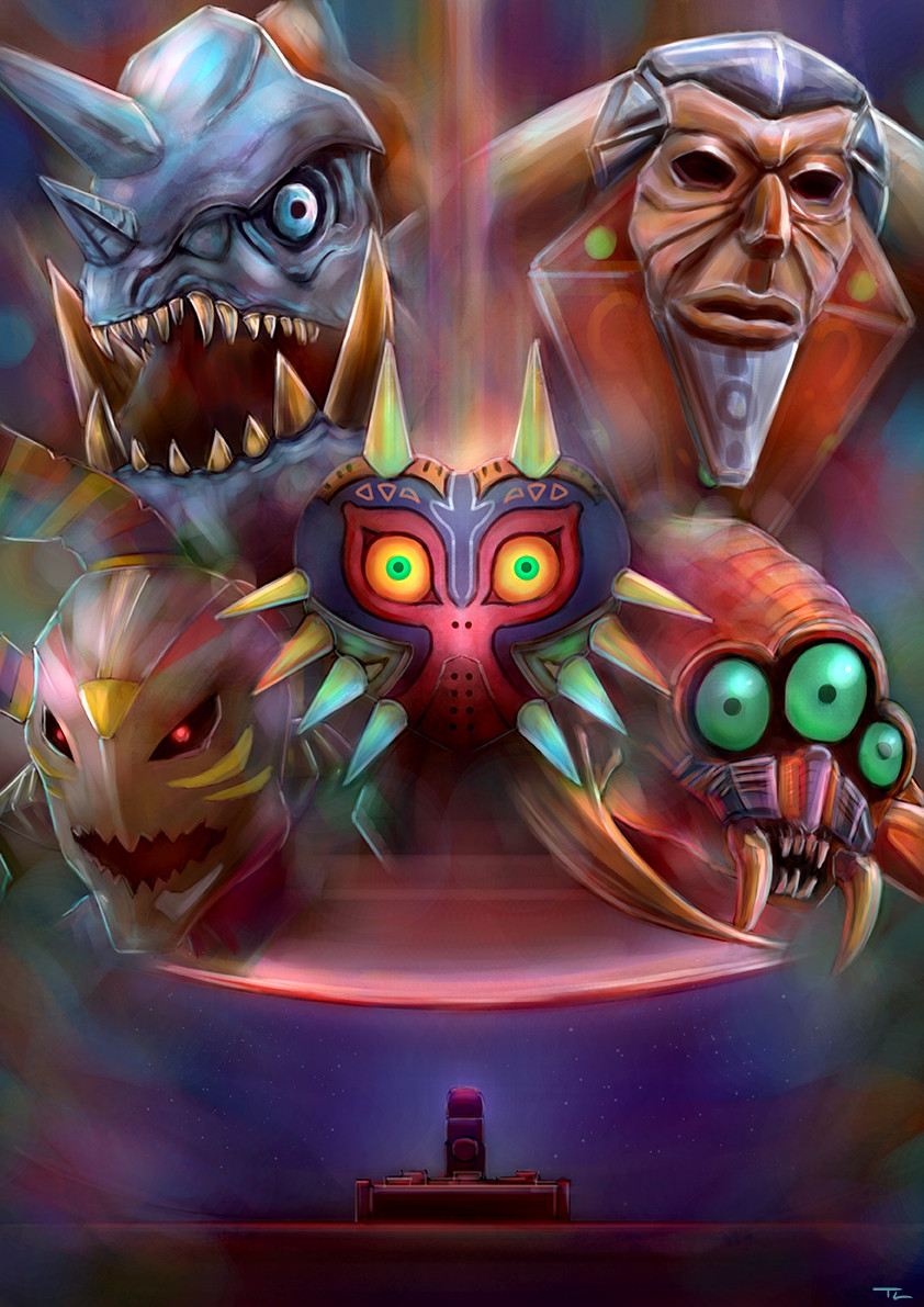 Artstation Majora S Mask Toby Lee