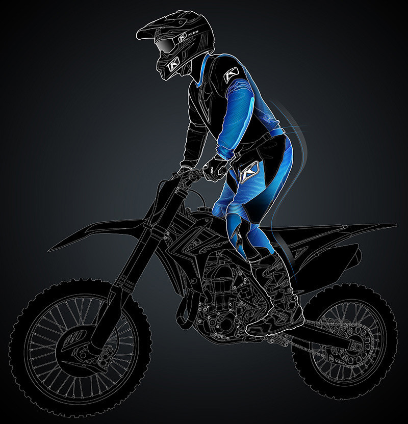 KLIM riding gear Technical Illustration 
