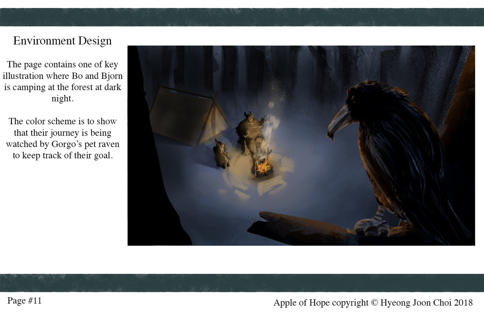 One of Environment Designs for Apple of Hope.