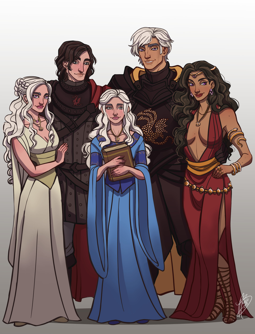 Naomi Buttelo The Lost Emperor A Song of Ice and Fire Commissions