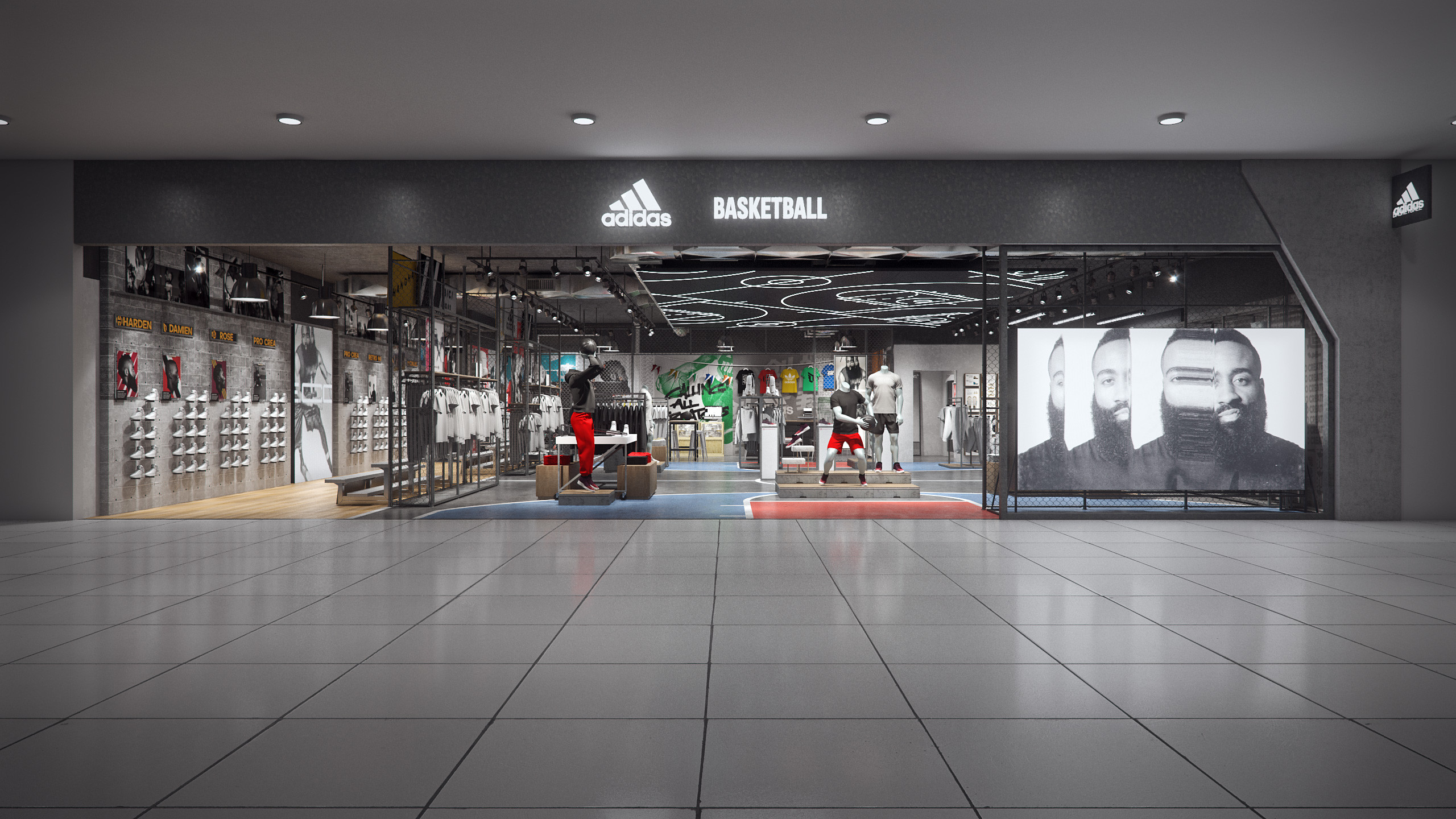 adidas basketball store