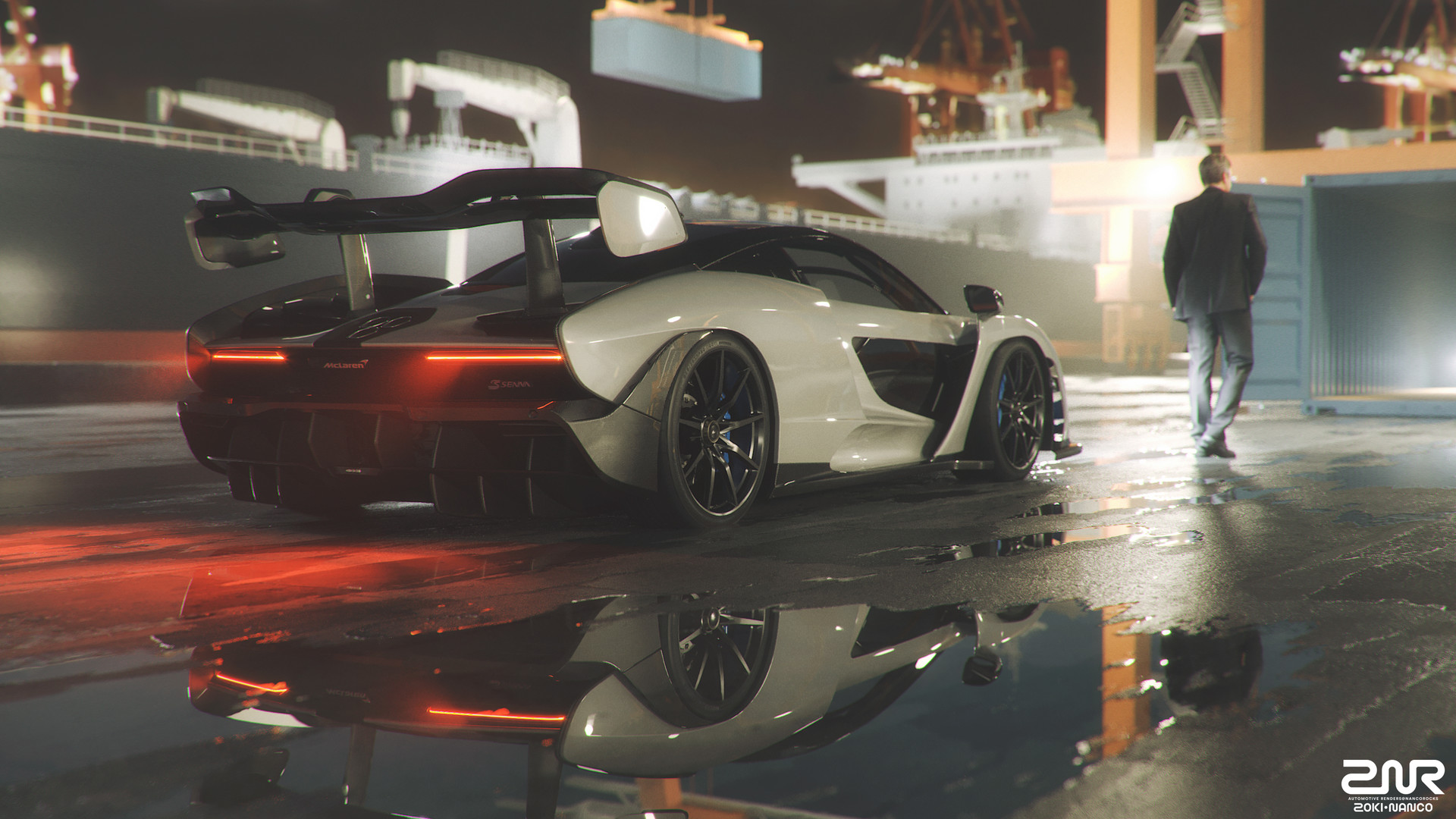 Artstation Mclaren Senna Zoki Nanco Nancorocks Znr3d