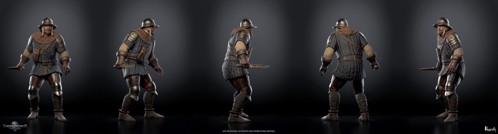 Artist: Pavel Protasov, Art Director: Roman Mindek, Producer: Tom Roller.  Poses created from rigs and animation by CD PROJEKT RED. Check out more from Rascals at www.rascals.studio