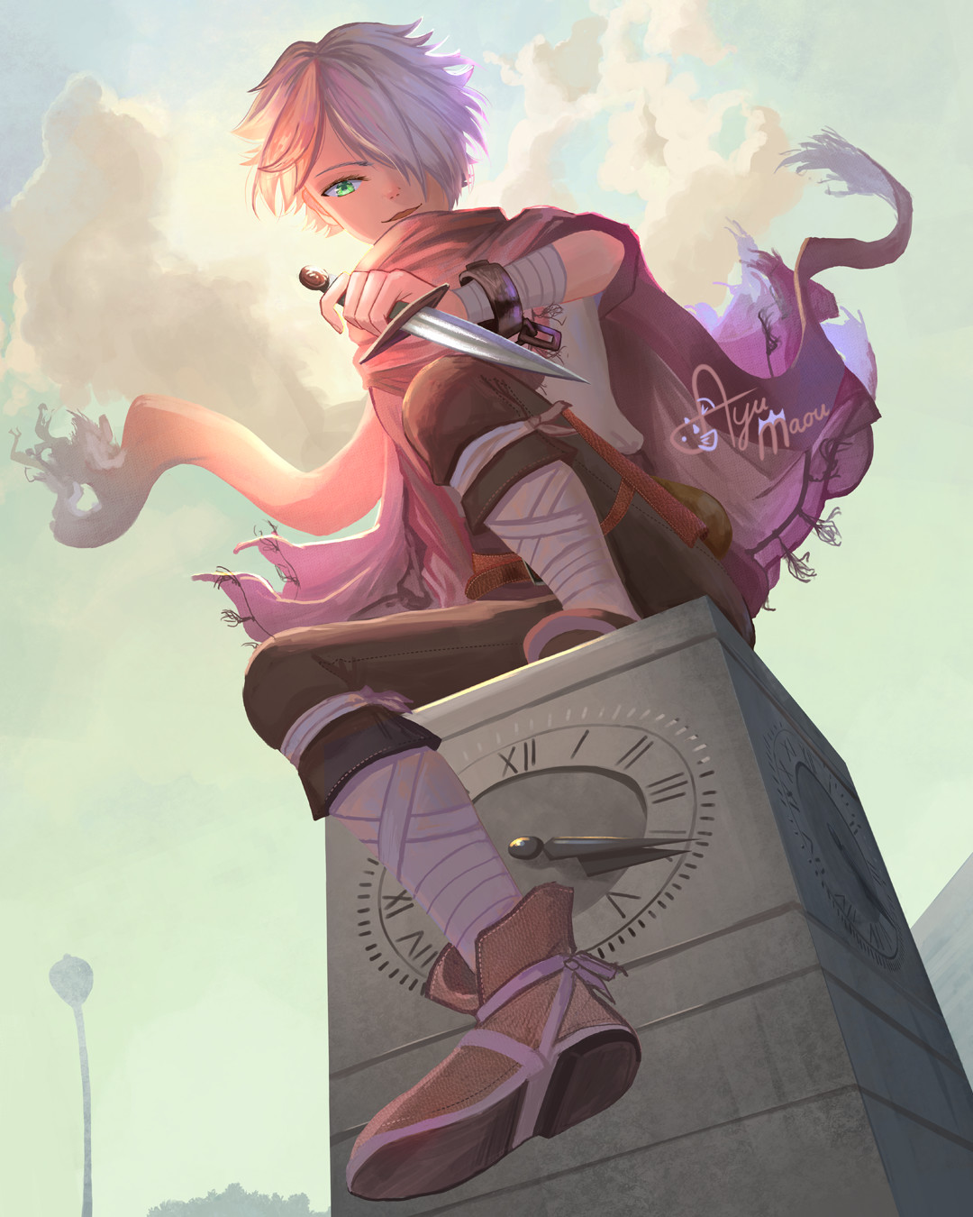 Artstation Therion Ayu Maou This was drawn last month when i spent the month trying to refine my skills. artstation therion ayu maou