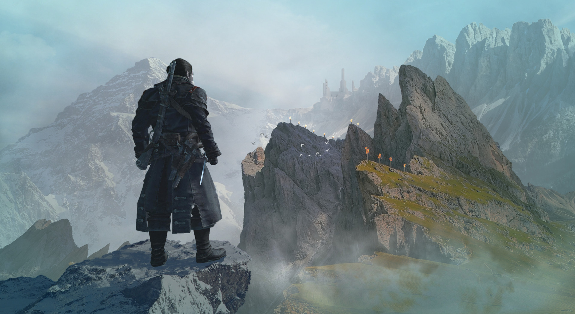 Artstation Assassin S Creed Matte Painting Anthony Lie