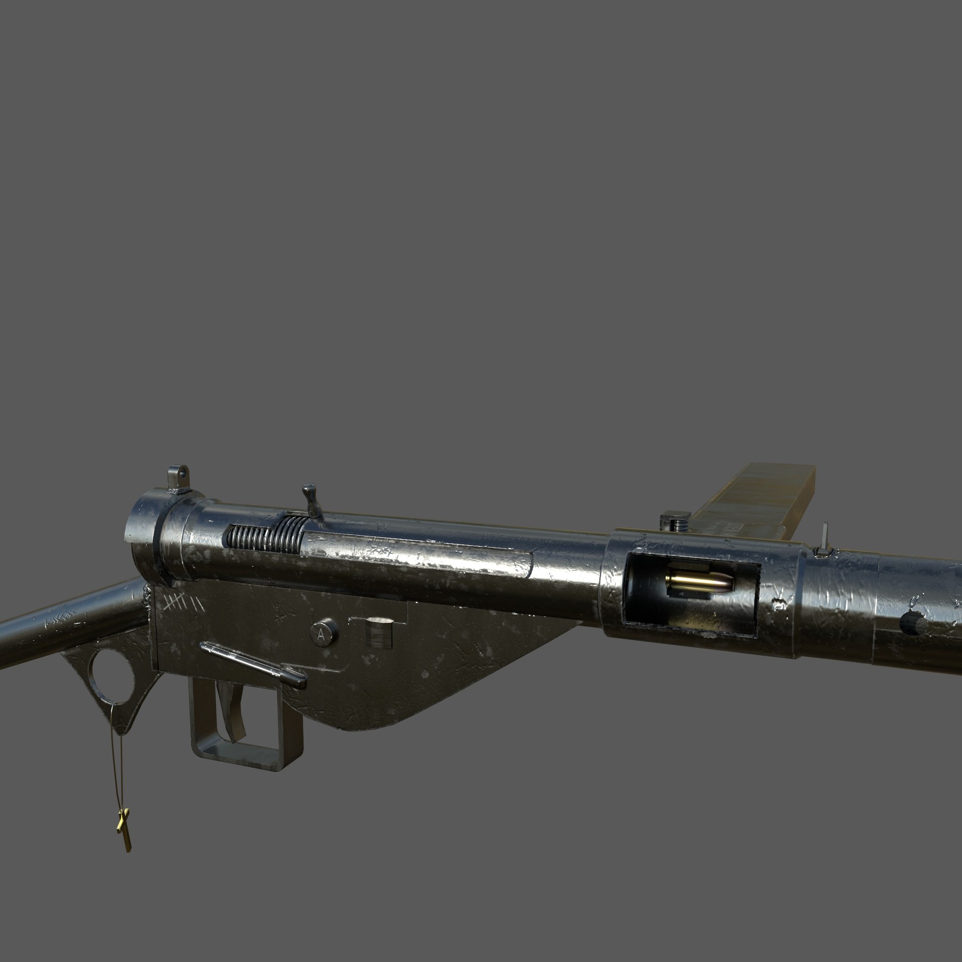 ArtStation - Sten MK 1 SMG