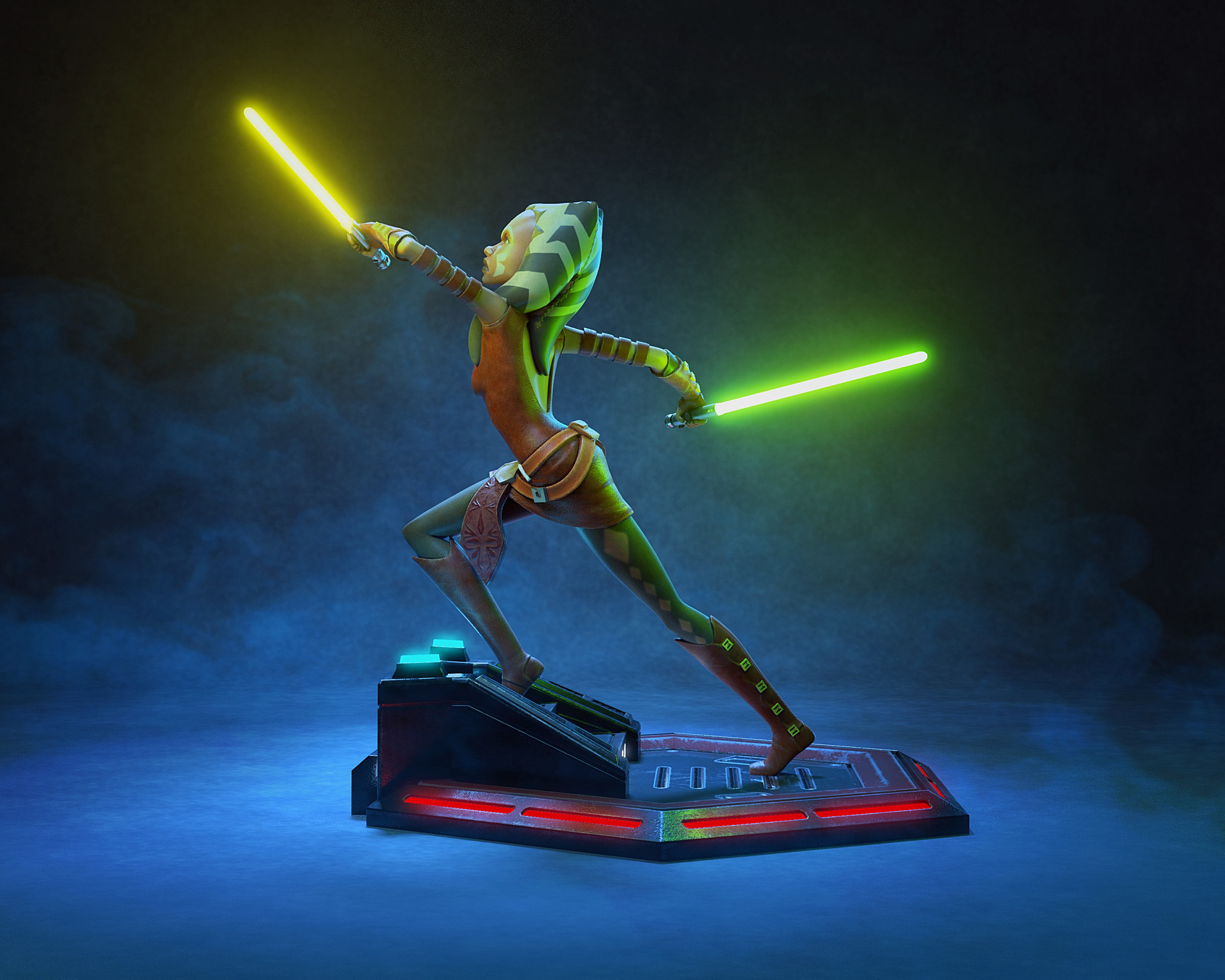 Artstation Ahsoka Tano Christopher Tackett