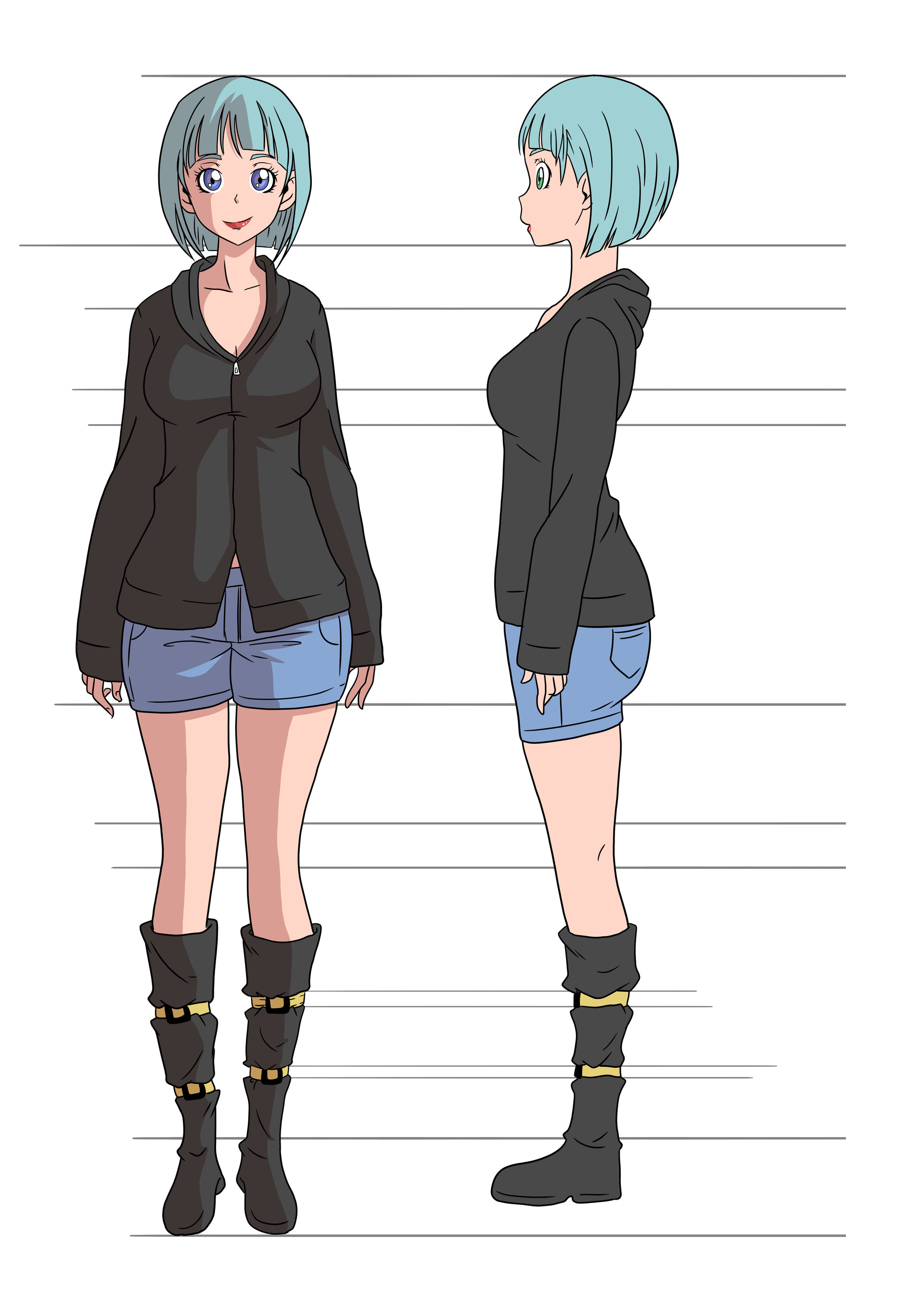 Artstation Character Sheet Omkar Patole