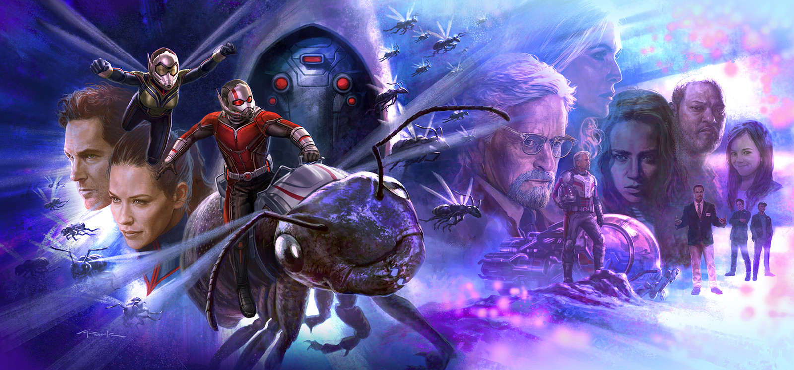 Ant-Man and the Wasp Art Book Cover