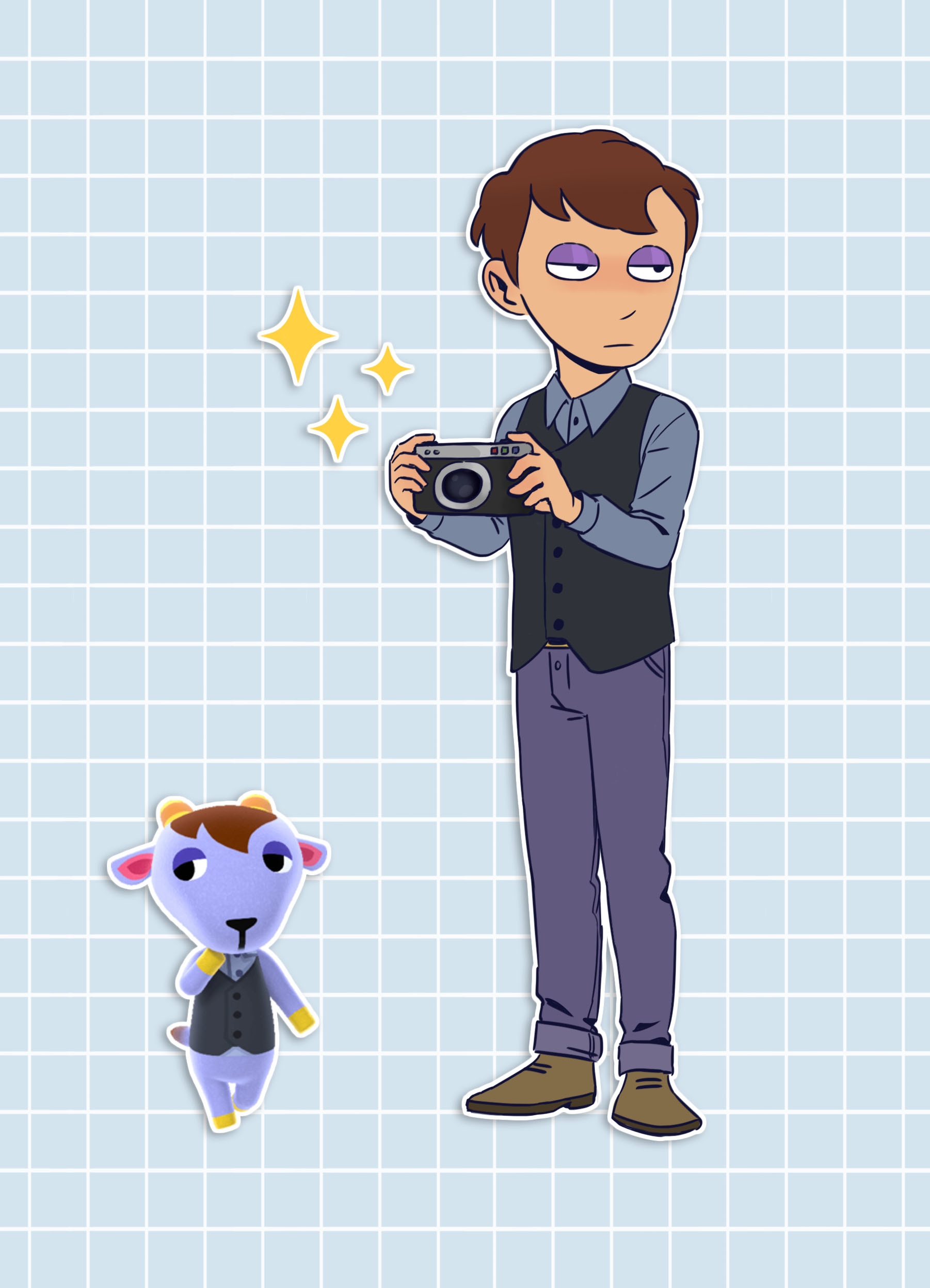 Get Wallpaper Artstation Animal Crossing Humanized Jay Lazenby Desktop Wallpaper Free